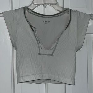 Urban Outfitters Go for Gold Crop Top